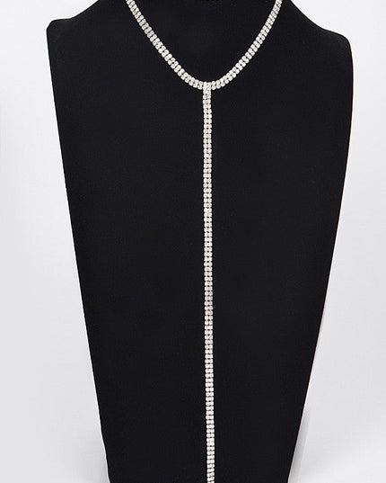 Silver Me Double Layered Choker Necklace