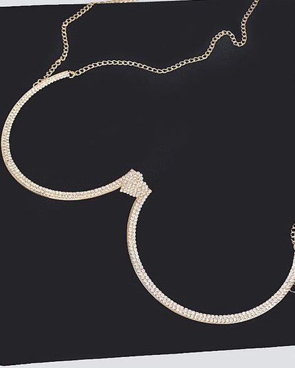 Gold Seduction Bra Chain