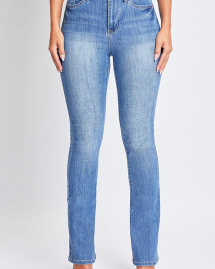 Blue Light Wash Ultra High Rise Bootcut Denim Jeans