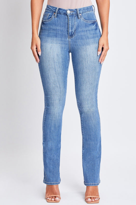 Blue Light Wash Ultra High Rise Bootcut Denim Jeans