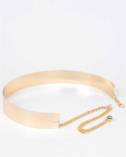 Gold Plate Waist Belt