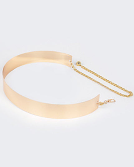 Gold Plate Waist Belt