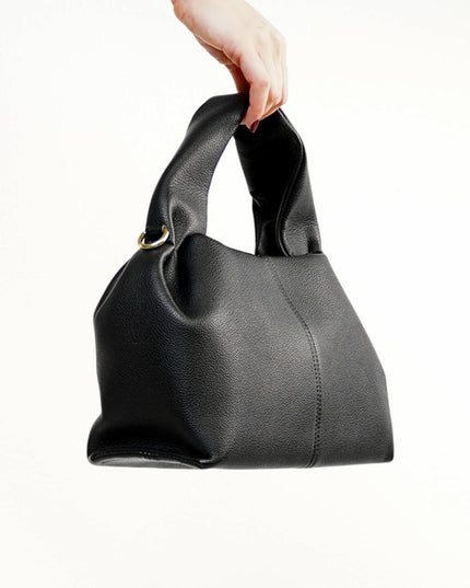 Black PU Mini Handbag