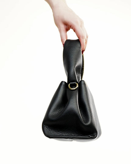 Black PU Mini Handbag