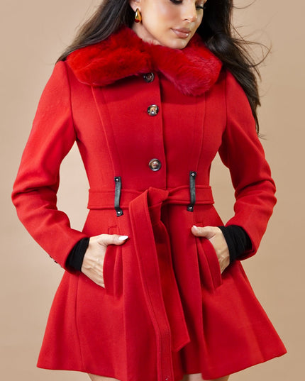 Red Elysian Coat
