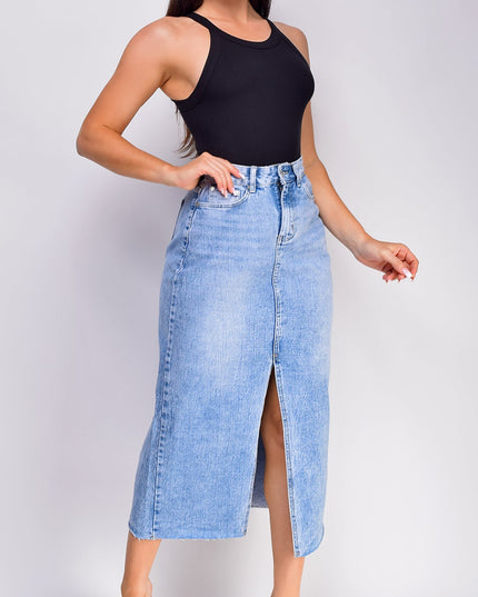 Black Maria Ribbed Top