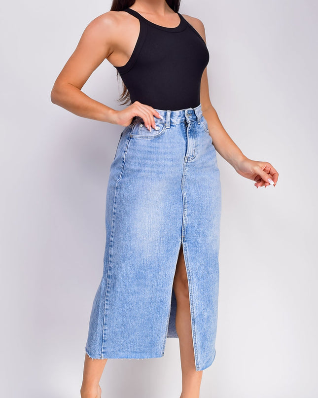 Black Maria Ribbed Top