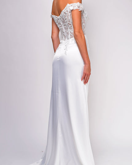 Off White Bridal Gown