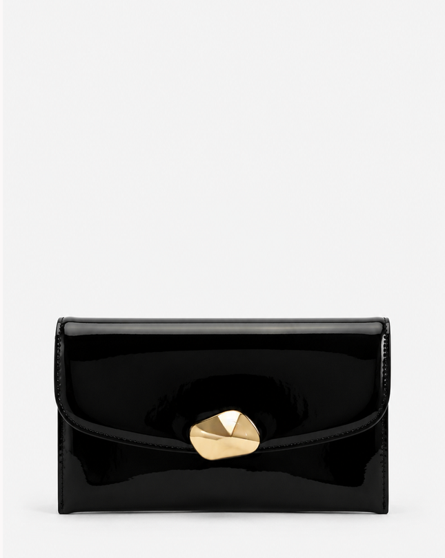 Black Noir Luxe Clutch Bag