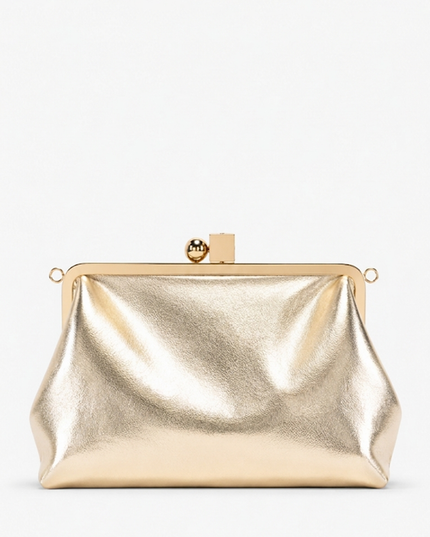 Gold Frame Clutch Bag