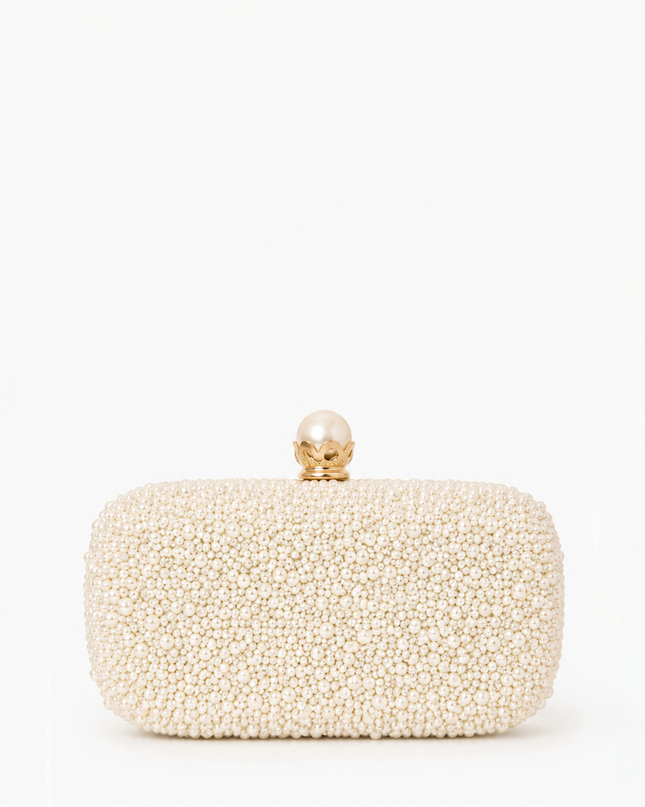 Gold Opal Essence Pearl Clutch
