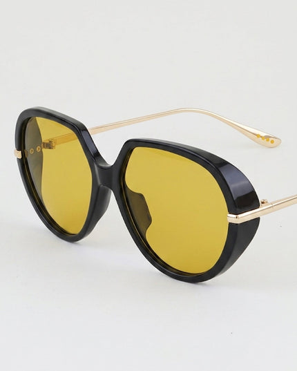 Olive Riviera Oversized Sunglasses