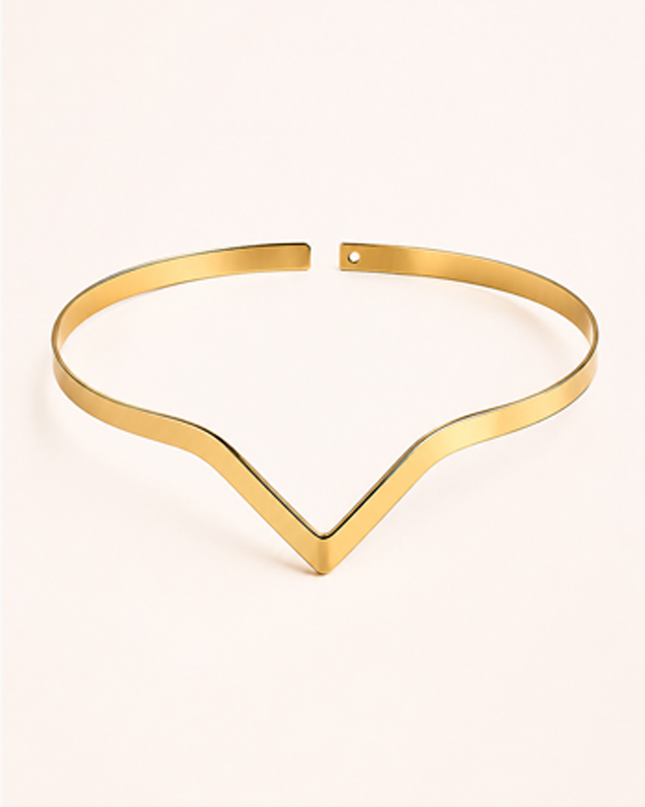 Gold Arm Cuff Bracelet