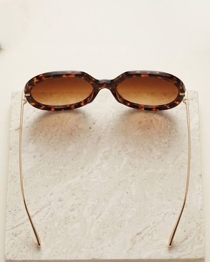 Brown Riviera Oversized Sunglasses