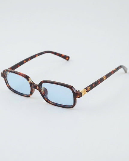 Blue Monaco Square Sunglasses