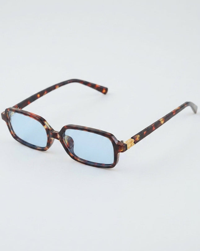 Blue Monaco Square Sunglasses