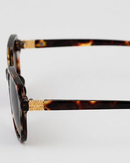 Blue Monaco Square Sunglasses