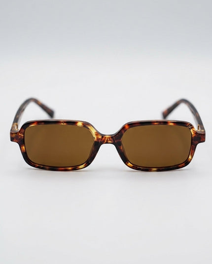 Brown Monaco Square Sunglasses