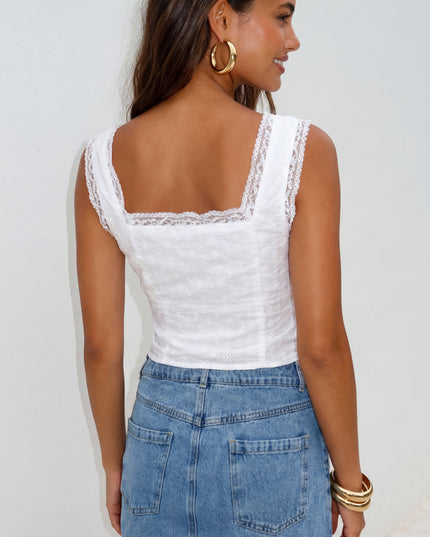 Blue Western Stitch Denim Mini Skirt