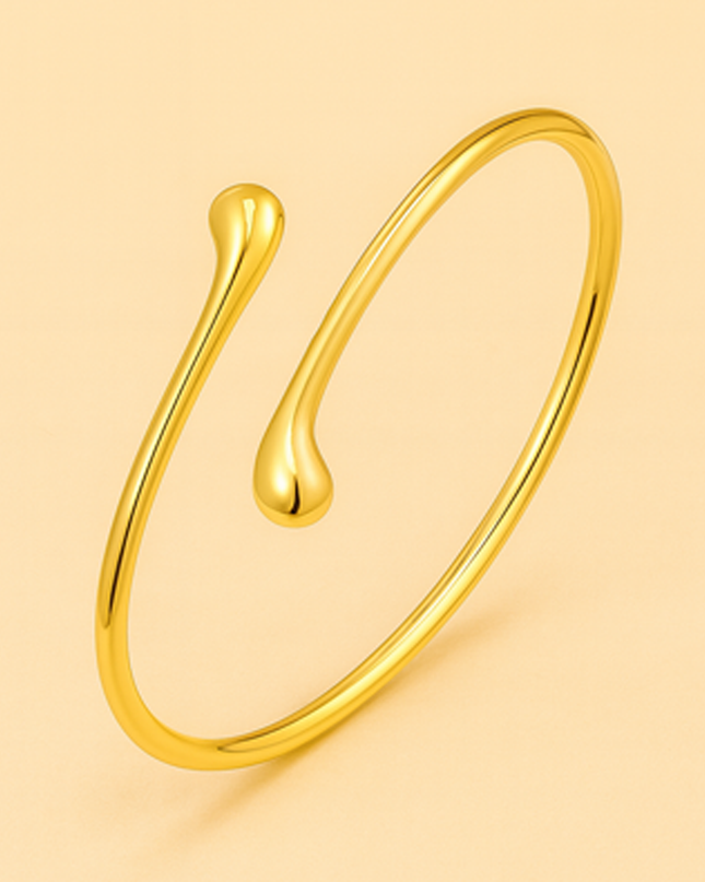 Gold Arm Cuff bracelet