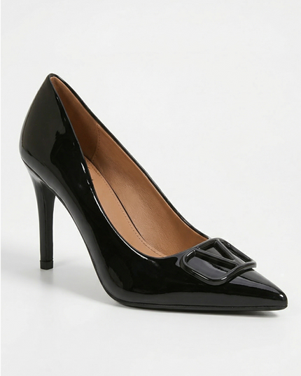 Black Pointed Toe Pumps