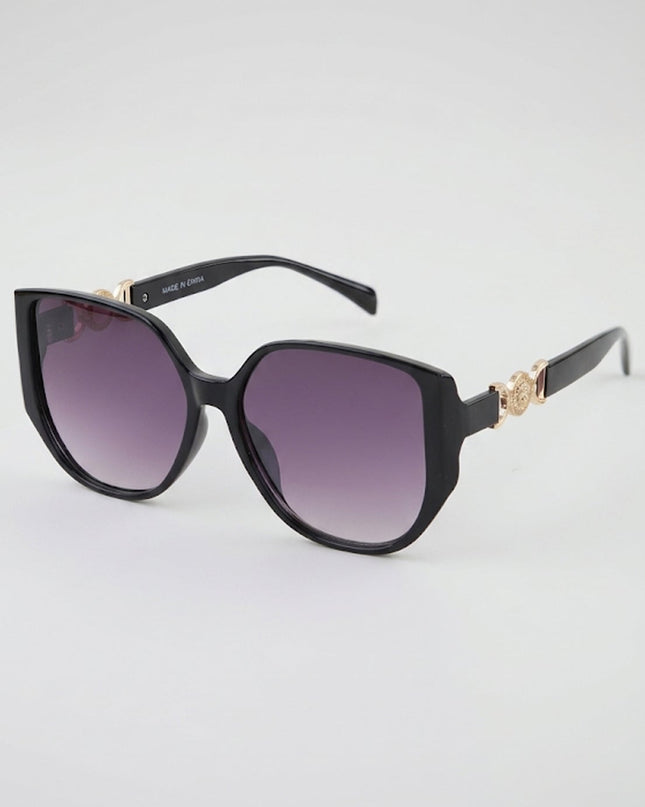 Purple Lion Emblem Sunglasses